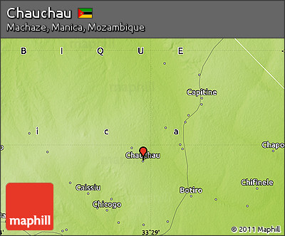 Physical Map of Chauchau
