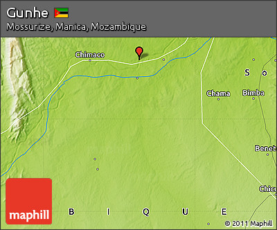 Physical Map of Gunhe