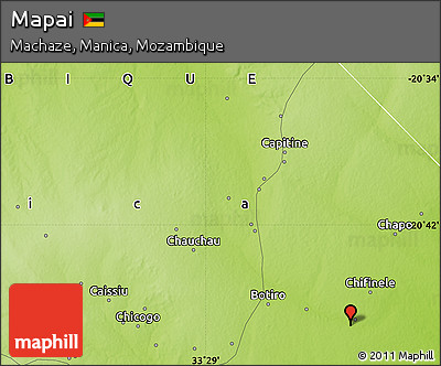 Physical Map of Mapai