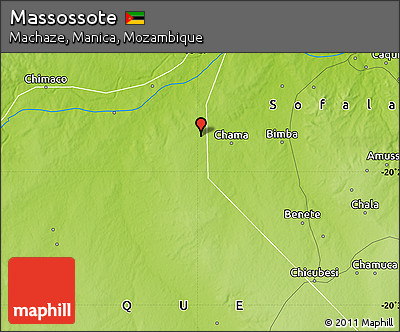 Physical Map of Massossote