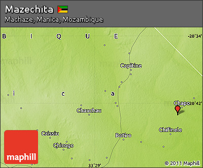 Physical Map of Mazechita