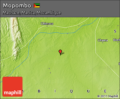 Physical Map of Mopombo