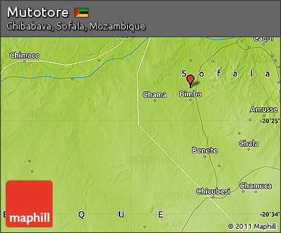 Physical Map of Mutotore