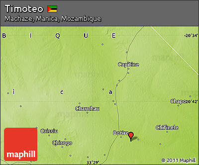 Physical Map of Timoteo