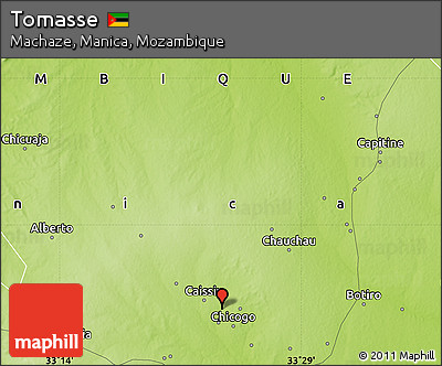 Physical Map of Tomasse