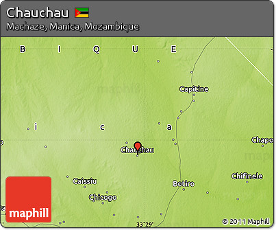 Physical Map of Chauchau