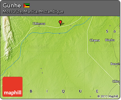 Physical Map of Gunhe