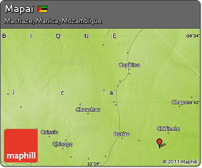 Physical Map of Mapai