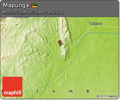 Physical Map of Mapunga