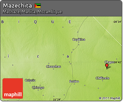 Physical Map of Mazechita