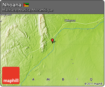 Physical Map of Nhoana