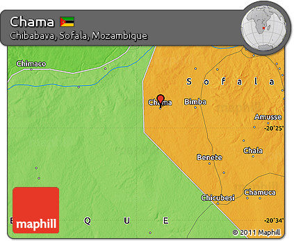 Political Map of Chama