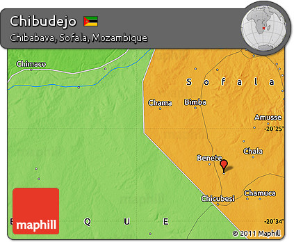 Political Map of Chibudejo