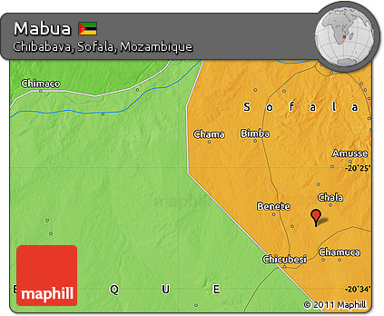Political Map of Mabua
