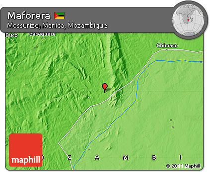 Political Map of Maforera