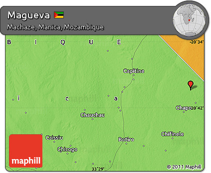 Political Map of Magueva