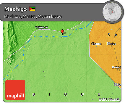 Political Map of Mechiço