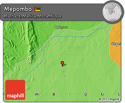 Political Map of Mepombo
