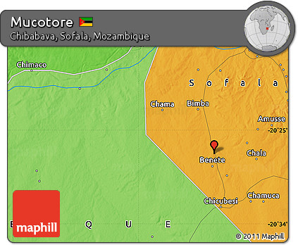 Political Map of Mucotore