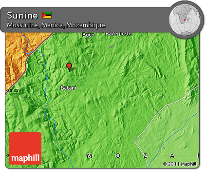 Political Map of Sunine