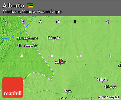 Political Map of Alberto