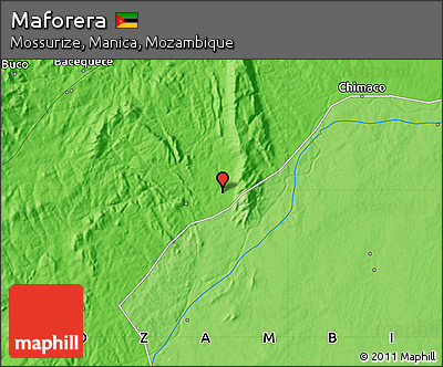 Political Map of Maforera