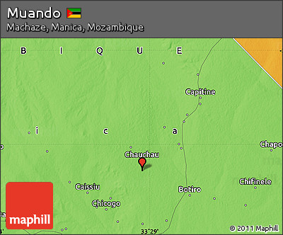 Political Map of Muando