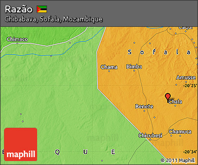 Political Map of Razão