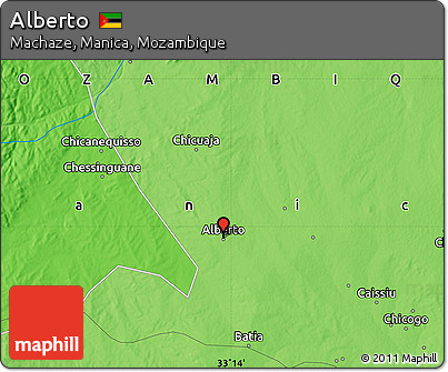Political Map of Alberto
