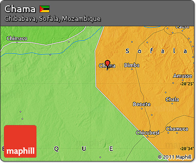 Political Map of Chama