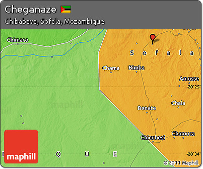 Political Map of Cheganaze