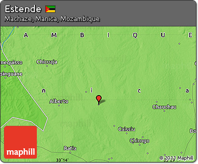 Political Map of Estende