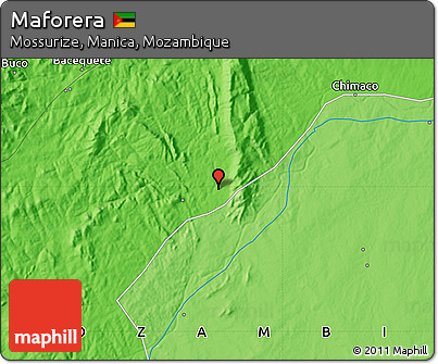 Political Map of Maforera