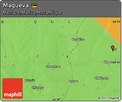 Political Map of Magueva