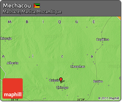 Political Map of Mechacou