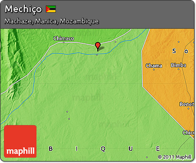 Political Map of Mechiço