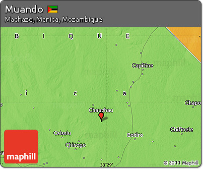 Political Map of Muando