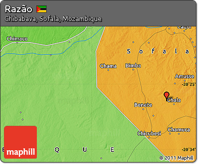 Political Map of Razão