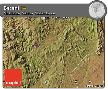 Satellite Map of Batani