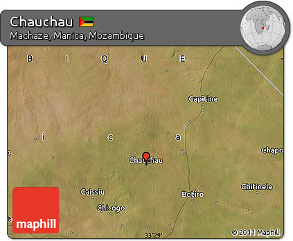 Satellite Map of Chauchau