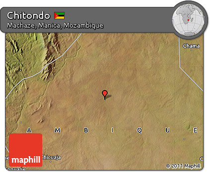 Satellite Map of Chitondo