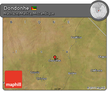 Satellite Map of Dondonhe