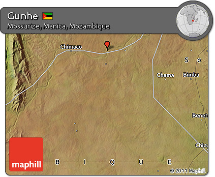 Satellite Map of Gunhe