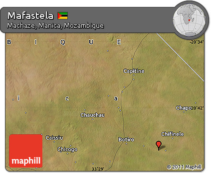 Satellite Map of Mafastela