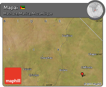 Satellite Map of Mapai