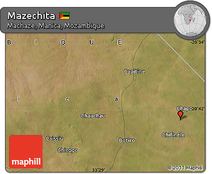 Satellite Map of Mazechita