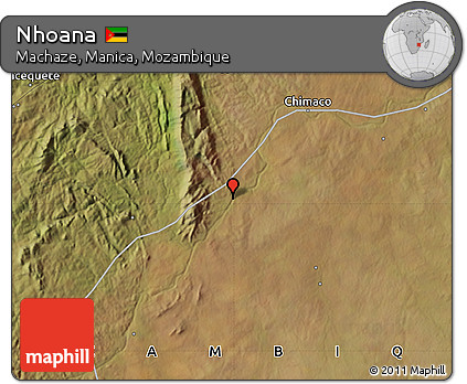 Satellite Map of Nhoana
