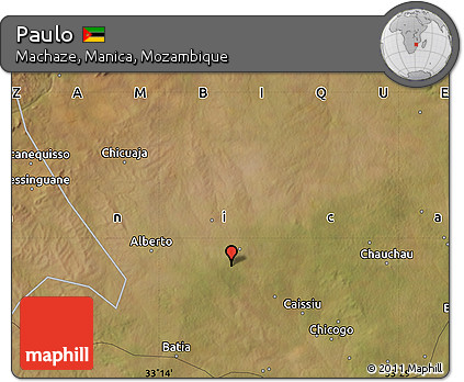Satellite Map of Paulo