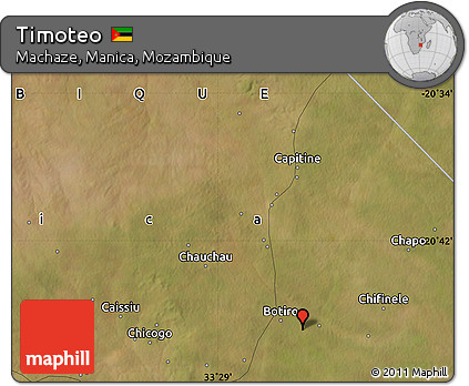 Satellite Map of Timoteo