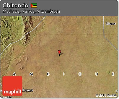 Satellite Map of Chitondo